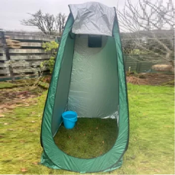 portable bathroom tent