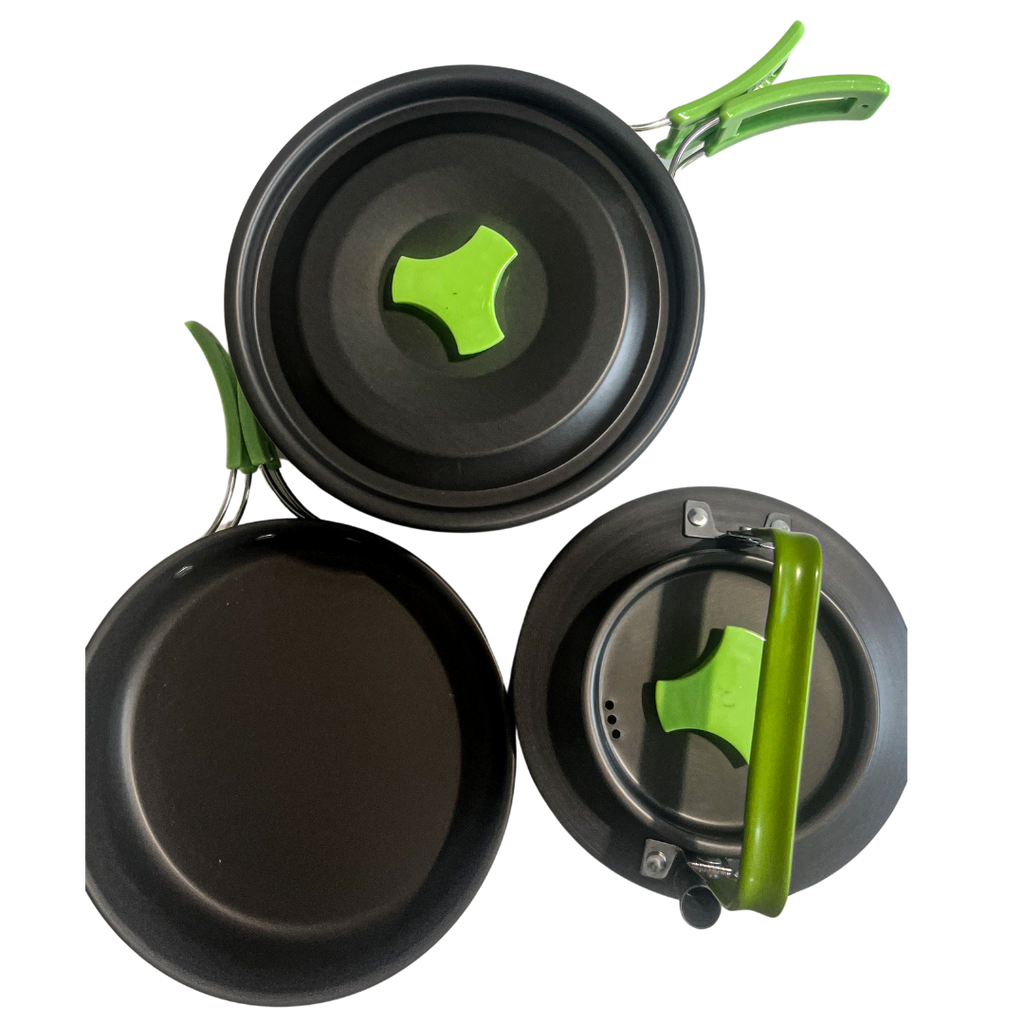 3 Piece Portable Camping Cookware Set Munro Bagger