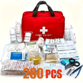 260Pcs Deluxe First Aid Kit - Emergency Supplies for Home, Outdoors & Camping
