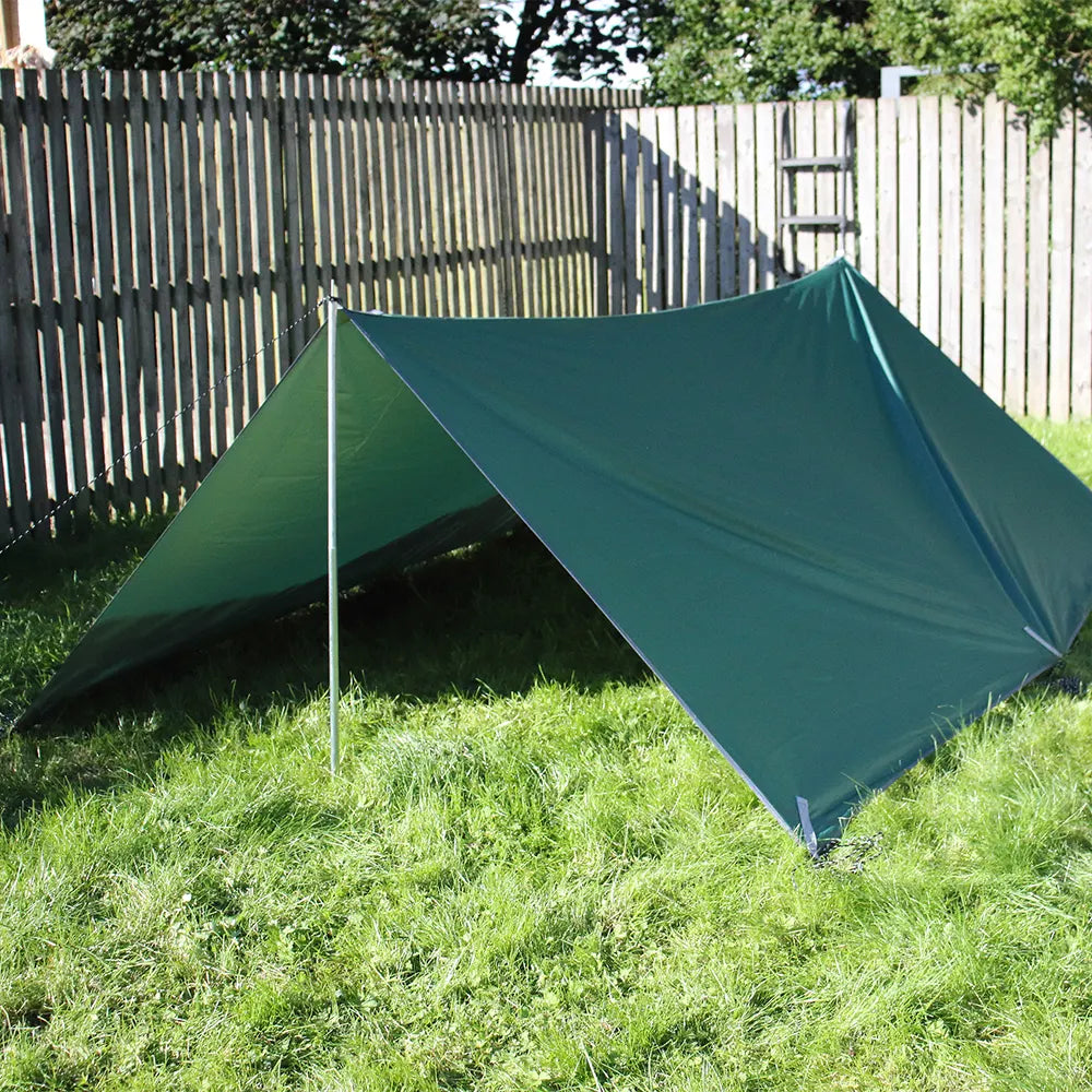 3m x 3m Durable Rain Tarp for Camping & Outdoors