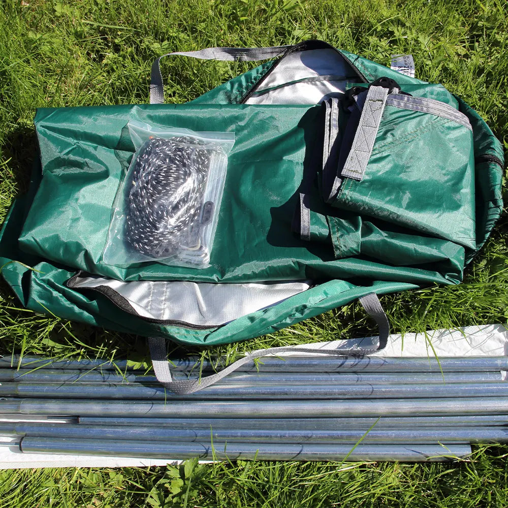 3m x 3m Durable Rain Tarp for Camping & Outdoors