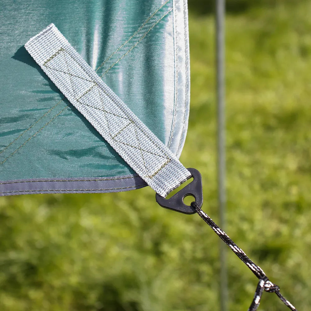 3m x 3m Durable Rain Tarp for Camping & Outdoors