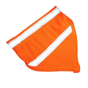 Reflective Pet Bandana Safety Scarf for Night Dog Walking High Visibility Bandana