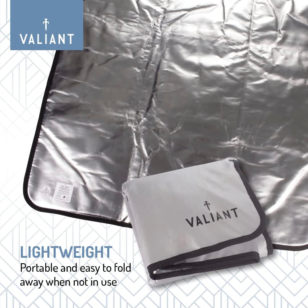 Valiant Heat Resistant BBQ and Fire Pit Protective Ground Mat (68Cm X 68Cm)