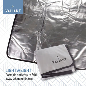 Valiant Heat Resistant BBQ and Fire Pit Protective Ground Mat (68Cm X 68Cm)