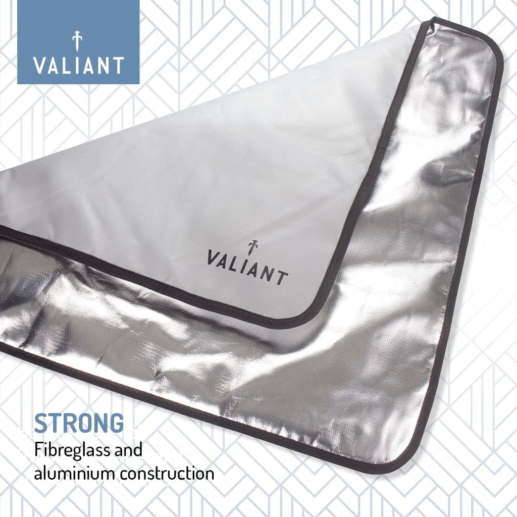 Valiant Heat Resistant BBQ and Fire Pit Protective Ground Mat (68Cm X 68Cm)