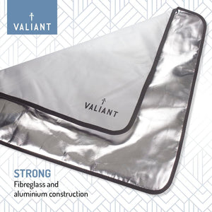 Valiant Heat Resistant BBQ and Fire Pit Protective Ground Mat (68Cm X 68Cm)