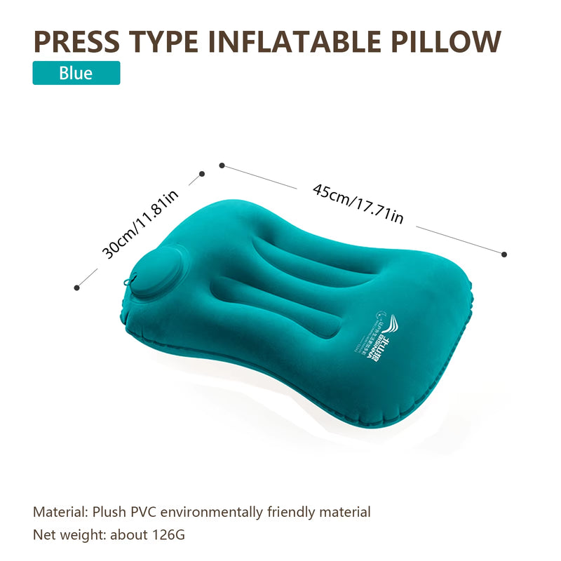BISINNA Inflatable Ultralight Pillow for Neck and Lumbar Support
