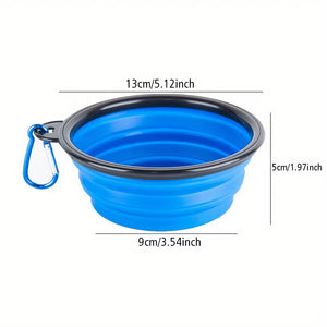 Dog Folding Silicone Portable Travel Bowl