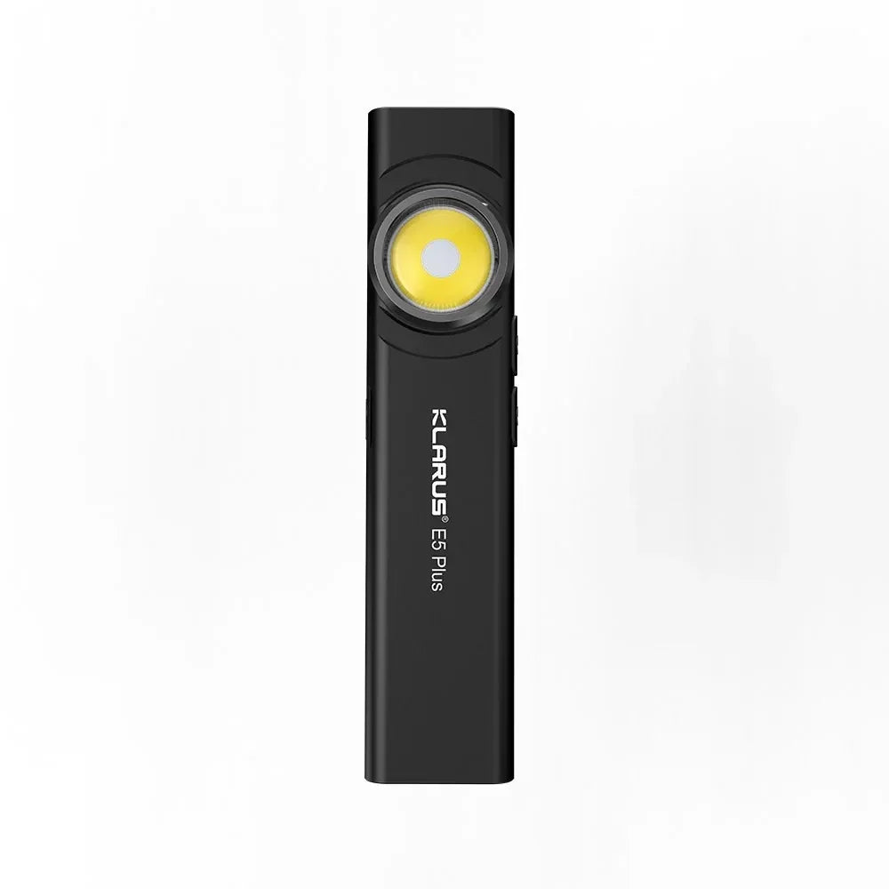 E5-PLUS Klarus TYPE-C Rechargeable Ultra Slim Triple Lights Magnetic EDC Flashlight Bulit-In 500Mah Battery