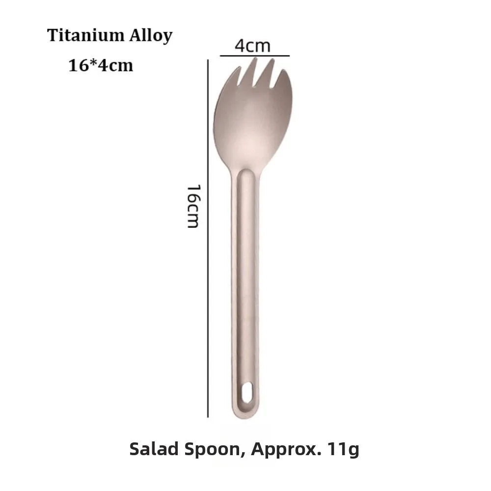 Ultralight Titanium Cutlery