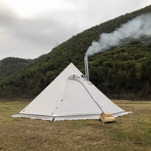 Teepee Hot Tent with Snow Skirt with Stove Jack
