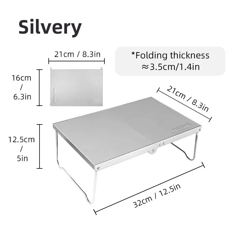 Ultralight Portable Foldable Camping Table