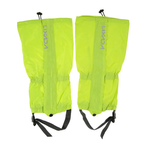 Waterproof Unisex Gaiters Zippered Closure One Size