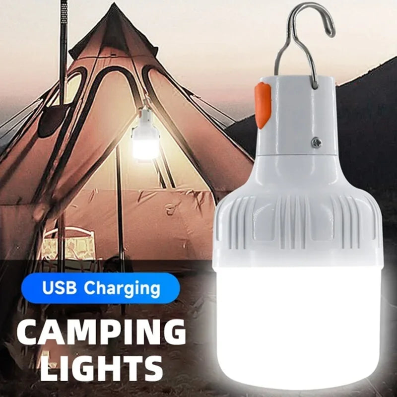 Waterproof USB Rechargeable 60w Portable LED Lamp
