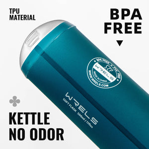 Collapsible Water Bottle 500ML TPU Soft Folding BPA Free