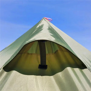 Teepee Hot Tent with Snow Skirt with Stove Jack