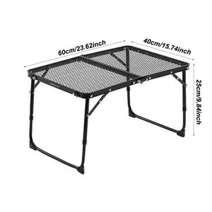 Folding Grill Camping Table Non-Slip Weather-Resistant Quick-Release