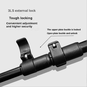 Aluminium Hiking Poles Telescopic Ultralight Adjustable with Quick Lock