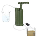 Three Stage Water Filtration System with 0.01 Micron Filter