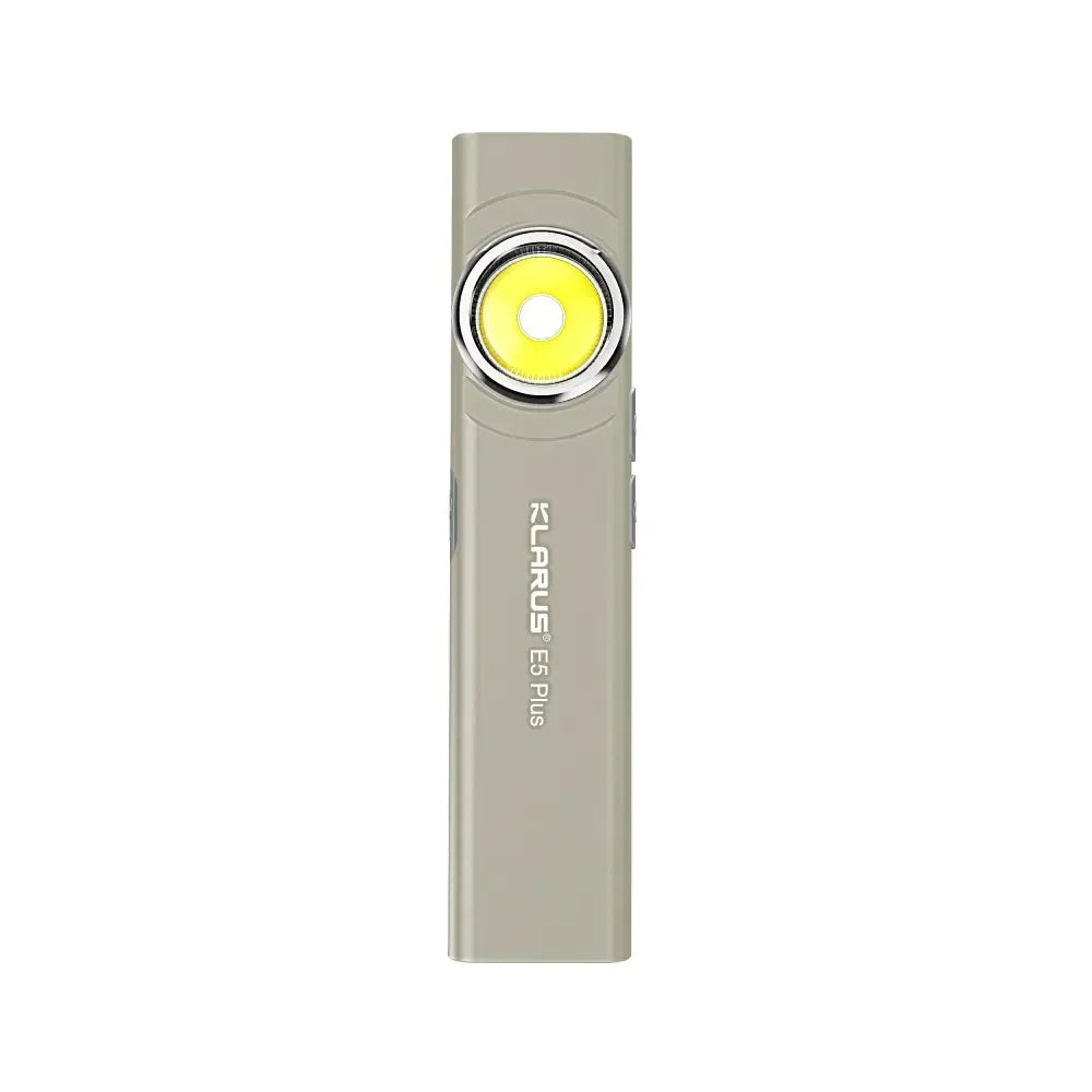 E5-PLUS Klarus TYPE-C Rechargeable Ultra Slim Triple Lights Magnetic EDC Flashlight Bulit-In 500Mah Battery
