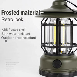 Waterproof USB Rechargeable Camping Lantern Dimmable