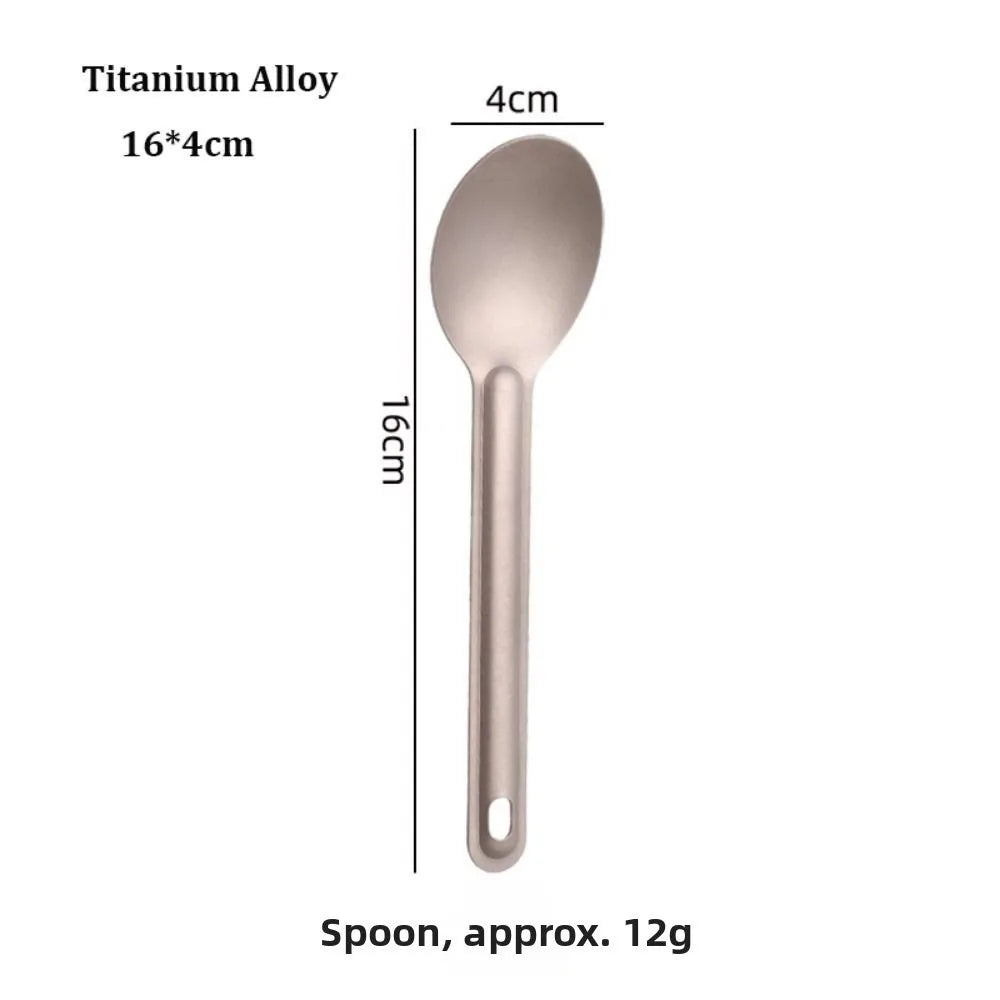 Ultralight Titanium Cutlery