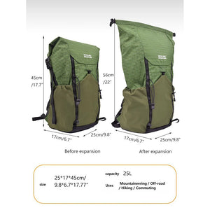 Royal Mountain 25L Dyneema Ultralight Backpack