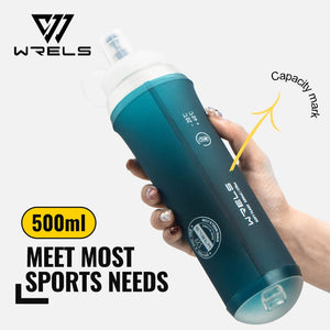 Collapsible Water Bottle 500ML TPU Soft Folding BPA Free