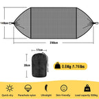 Lightweight Camping Hammock with Mosquito Net Comfortable for Outdoor Durable Breathable 210T Parachute Nylon Material Hammocks