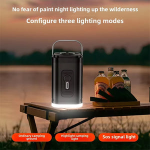 Mini Air Pump USB Rechargeable with Light