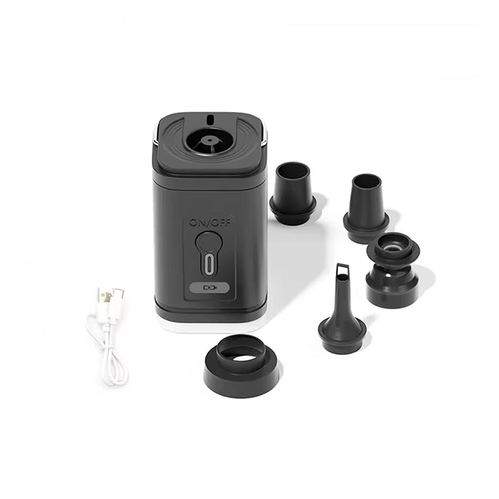 Mini Air Pump USB Rechargeable with Light