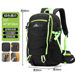 Outdoor Hiking Backpack, Lightweight Hiking Equipment, Cycling Travel Backpack for Men and Women