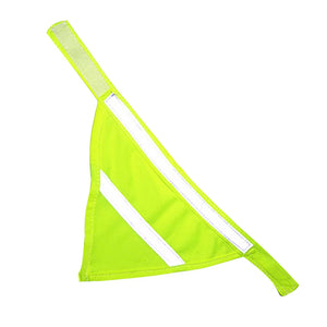 Reflective Pet Bandana Safety Scarf for Night Dog Walking High Visibility Bandana 59cm