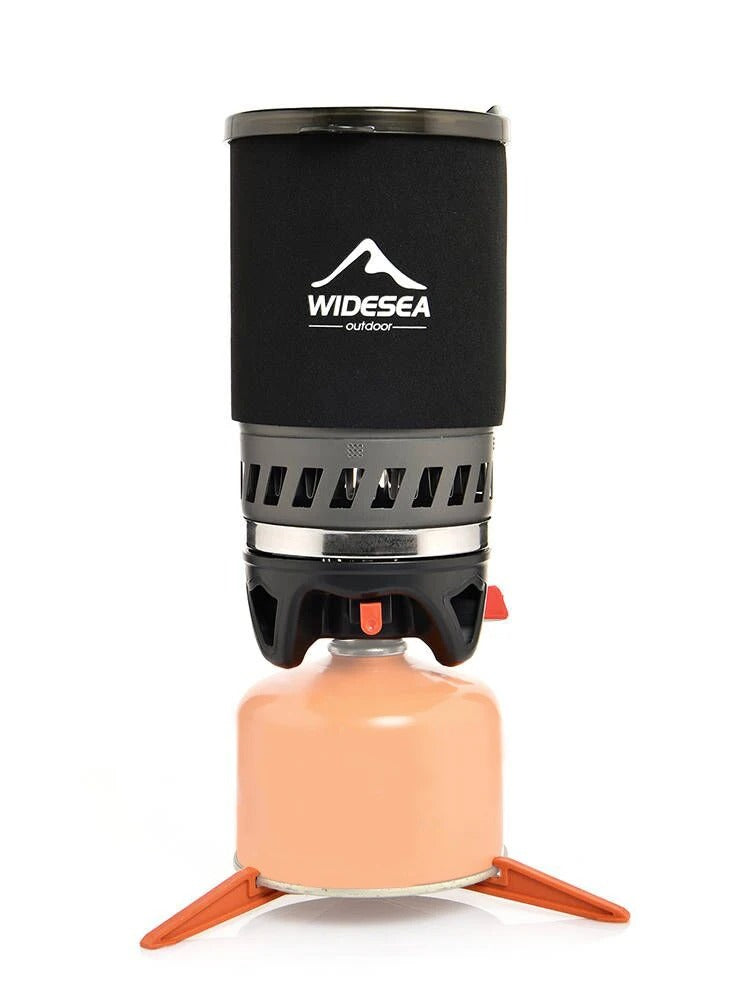 Widesea Portable Camping Coffee Maker Set French Press 0.9L Coffee Pot