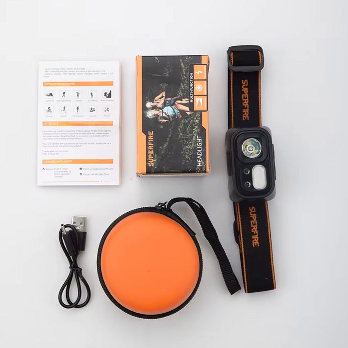 SUPERFIRE HL23 Series USB Rechargeable Headlamp