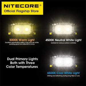NITECORE NU25 MCT Ultralight Waterproof Rechargeable Headlamp