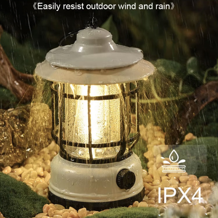 Waterproof USB Rechargeable Camping Lantern Dimmable