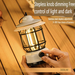 Waterproof USB Rechargeable Camping Lantern Dimmable