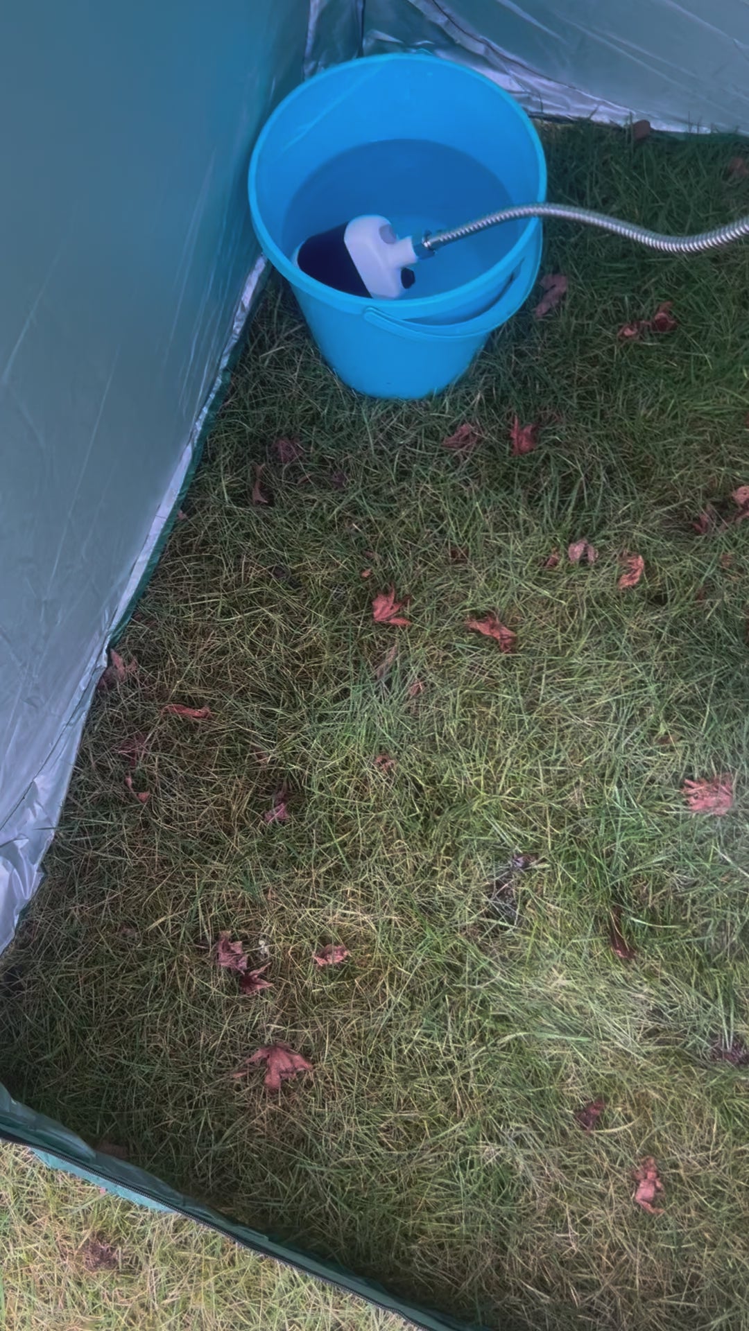 Shower Tent and Pump