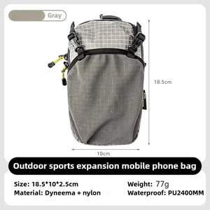 Dyneema Waterproof Carry Bag with Water Bottle Mesh Pouch and Quick Adjust Strap