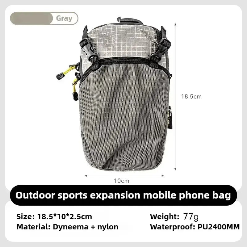 Dyneema Waterproof Carry Bag with Water Bottle Mesh Pouch and Quick Adjust Strap