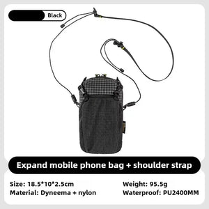Dyneema Waterproof Carry Bag with Water Bottle Mesh Pouch and Quick Adjust Strap