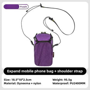 Dyneema Waterproof Carry Bag with Water Bottle Mesh Pouch and Quick Adjust Strap