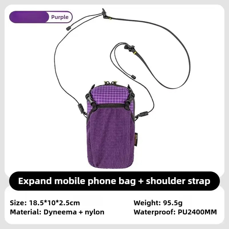 Dyneema Waterproof Carry Bag with Water Bottle Mesh Pouch and Quick Adjust Strap