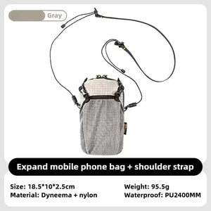 Dyneema Waterproof Carry Bag with Water Bottle Mesh Pouch and Quick Adjust Strap