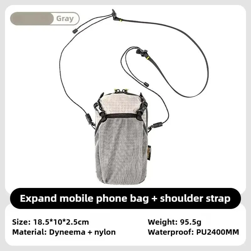 Dyneema Waterproof Carry Bag with Water Bottle Mesh Pouch and Quick Adjust Strap