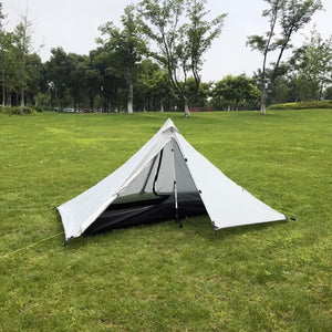 Ultra Light Pyramid Trekking Pole Tent 1-2 Person
